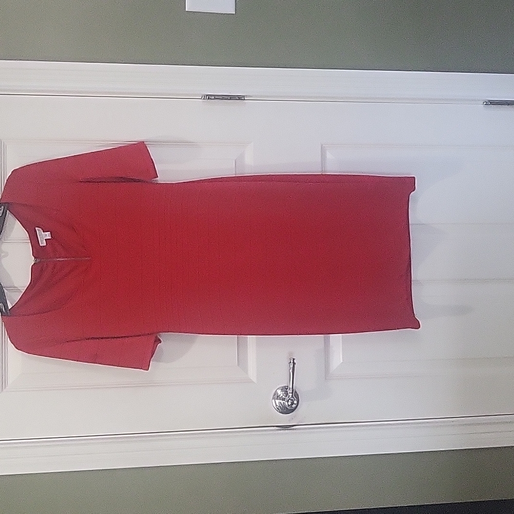 Nice red party spandex dress